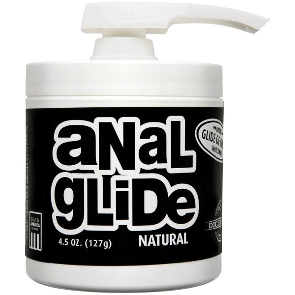 Anal Glide Natural Oil Based Lube in 4.5oz/127g