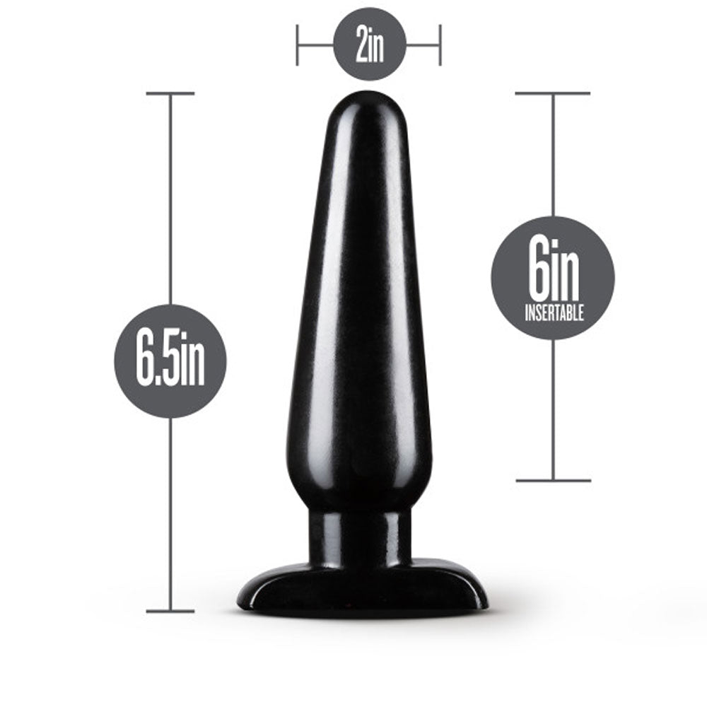 Butt Adventures - Basic Butt Plug - Large - Black