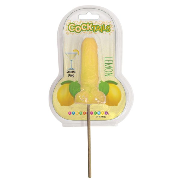 Cocktails 3D Lollipops Lemon